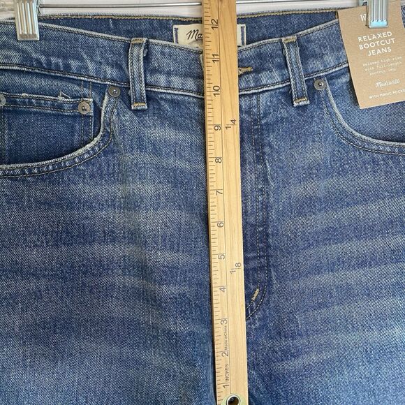 Madewell Women's Boot Cut Jeans - Blue - Picture 5 of 14